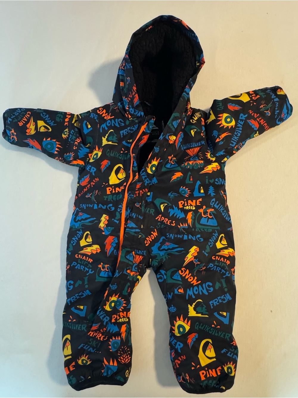 Quicksilver The Mountain and the Wave Baby Snow Suit